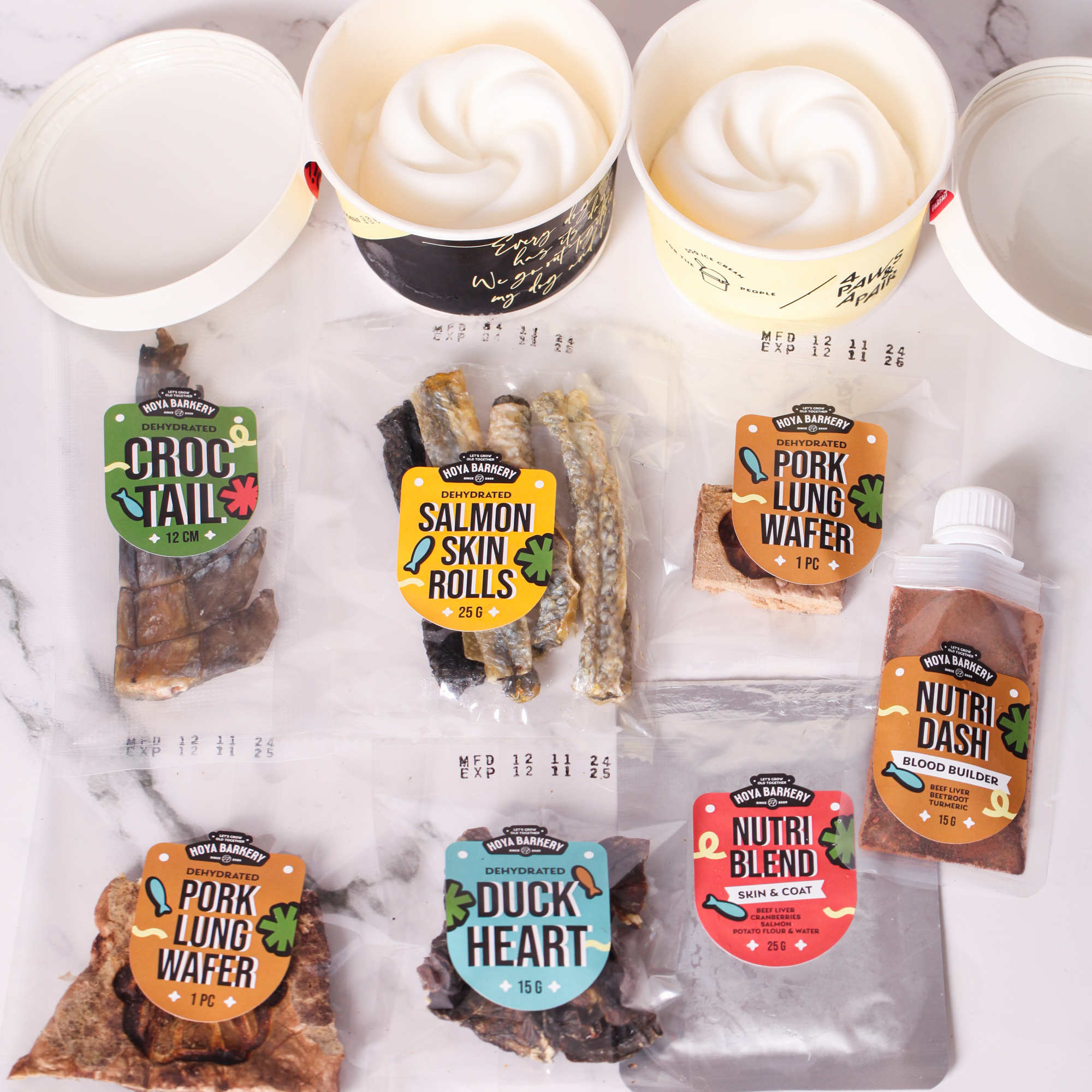 Frost Bite DIY Doggie Parfait kit